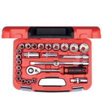 COFFRET DE DOUILLE 1/2'' + ACC 25 PCS