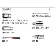 COFFRET DE DOUILLE 1/2"