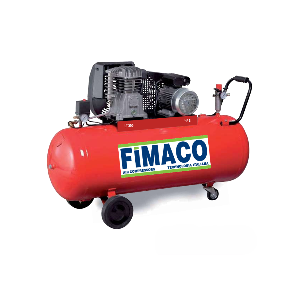 COMPRESSEUR 200L TRIPHASE FONTE